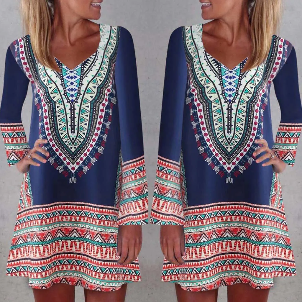 Платье Женское vestidos de verano vestido ropa mujer платье Ропа vestidos de festa платья женское платье с длинным рукавом А-силуэт Z4