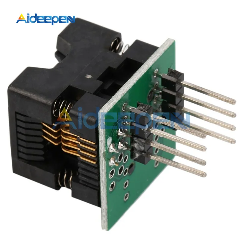 SOIC8 SOP8 К DIP8 IC гнездо программатора адаптер широкое сиденье 150mil /200mil для всех-11