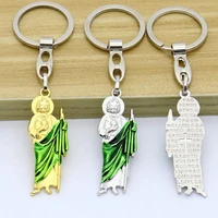 catholic christian missionary saints colorful wealth necklace jewelry exquisite car keychain jewelry pendant