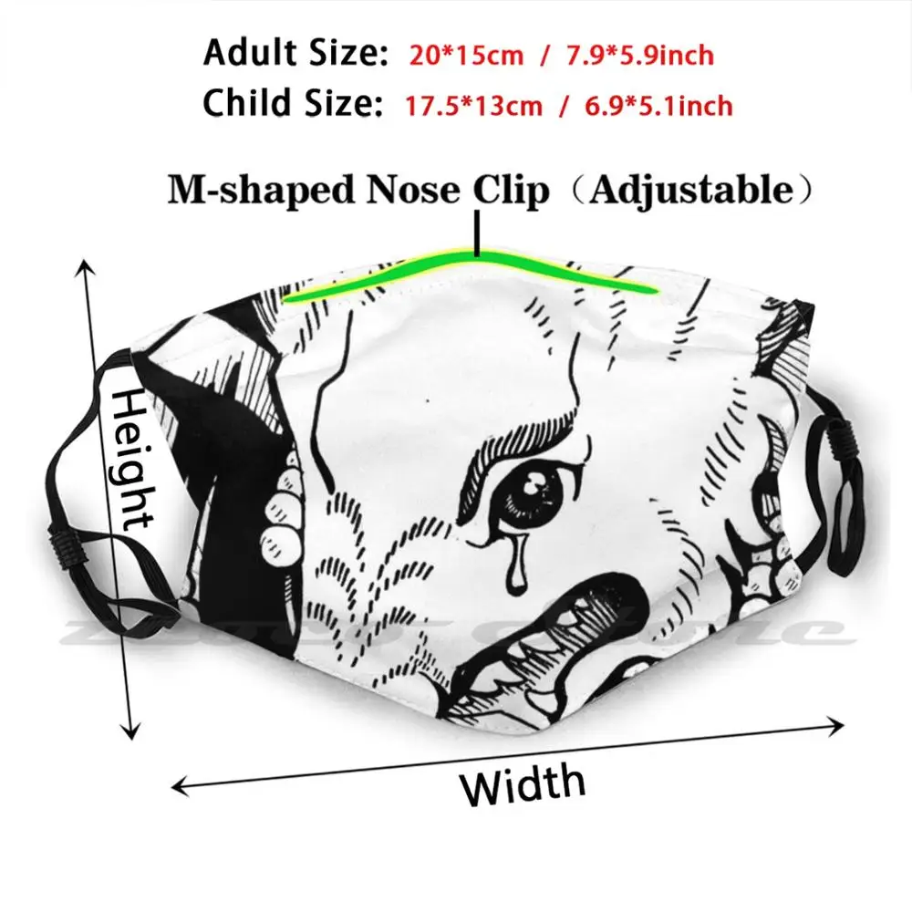 Маска для плотника Дом и сделай сам моющийся фильтр Pm2.5 трендовая маска Лиса
