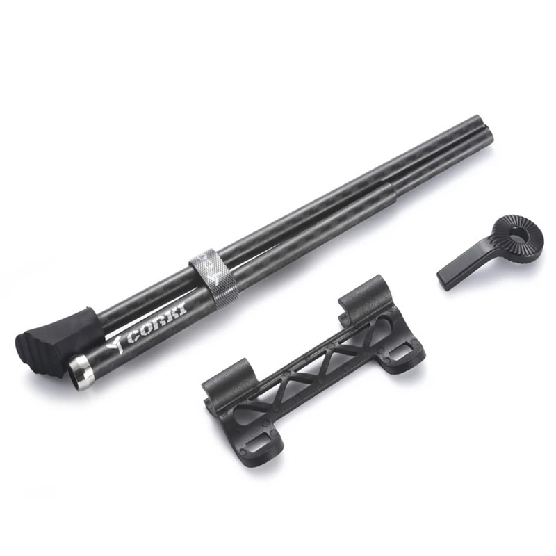 Велосипедное углеродное волокно Kickstand Quick Release Stick прочная боковая подставка черные детали аксессуары практичный легкий дизайн