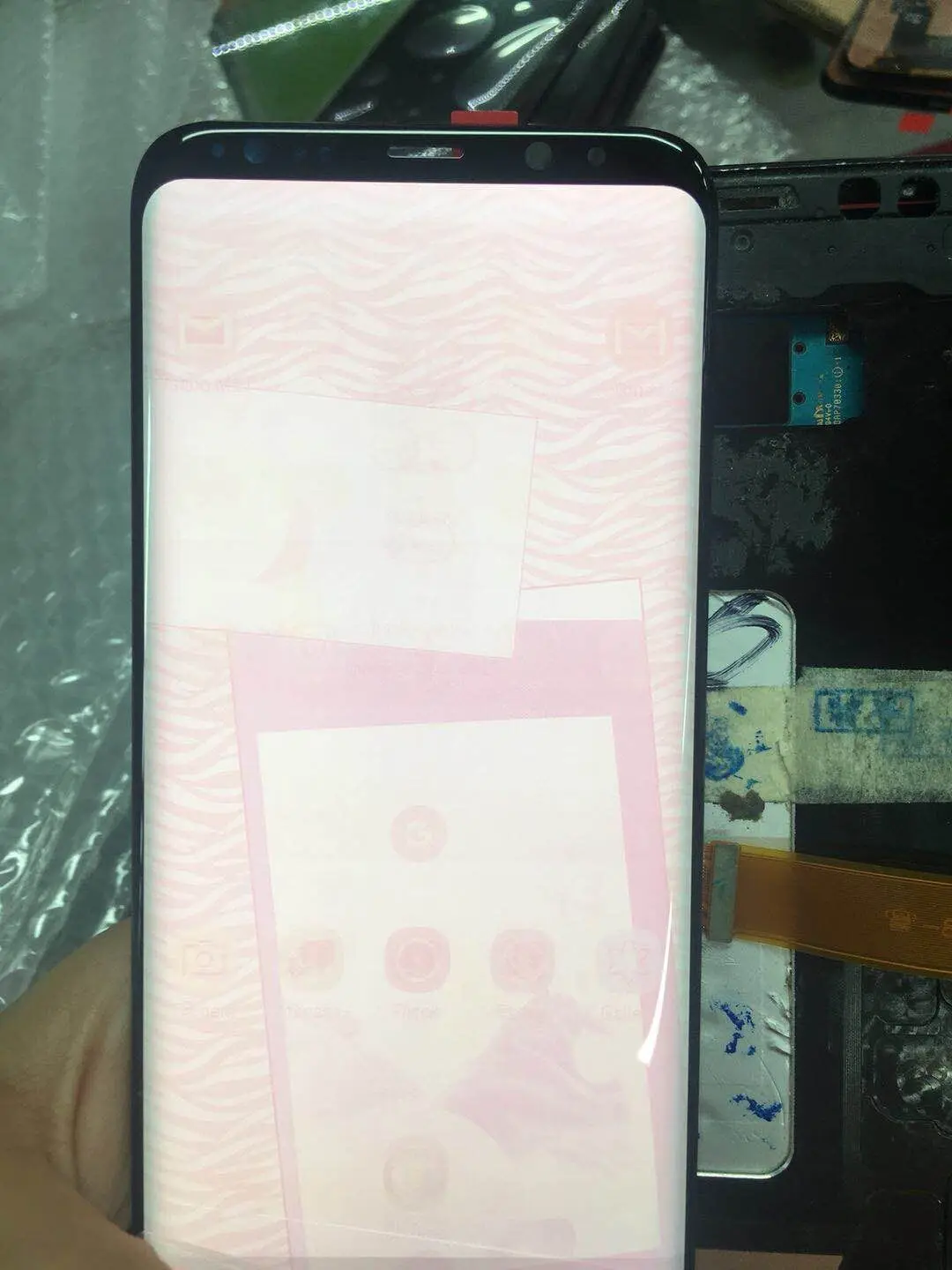 Оригинальный ЖК-дисплей AMOLED для SAMSUNG Galaxy S9 Plus сенсорный экран с цифровым