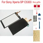 ЖК-дисплей с сенсорным экраном и дигитайзером для Sony Xperia SP C5302 C5306 M35h
