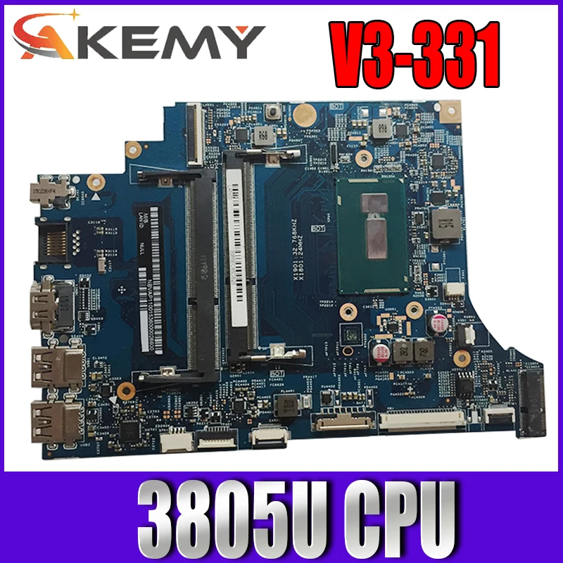 

For Acer VA30-HB Aspire V3 331 371 P236 TMP236 Laptop motherboard 13334-1 448.02B17.0011 Pentium 3805U CPU Test OK Mainboard