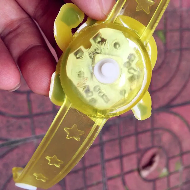 

10Pcs/Lot New Watch Christmas Halloween Birthday Party flash light-emitting bracelet gift children practical jokes toys