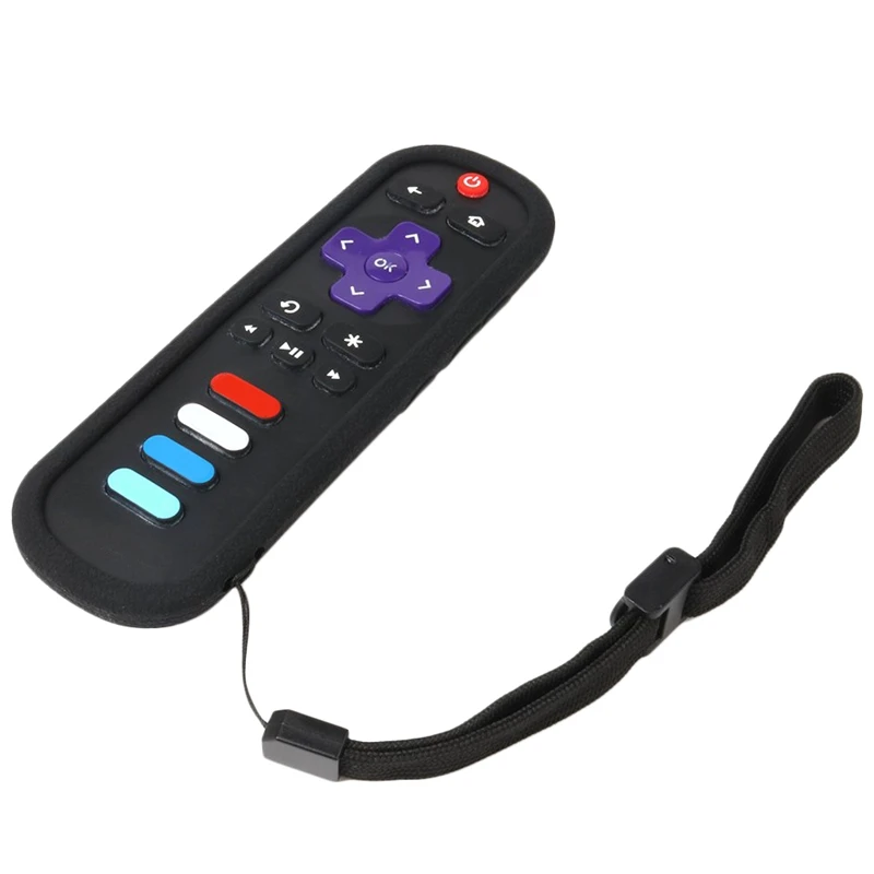 Sikai Case For Tcl Roku Rc280 Remote Silicone Shockproof Protective Cover 3600R / Tv Skin-Fr | Электроника