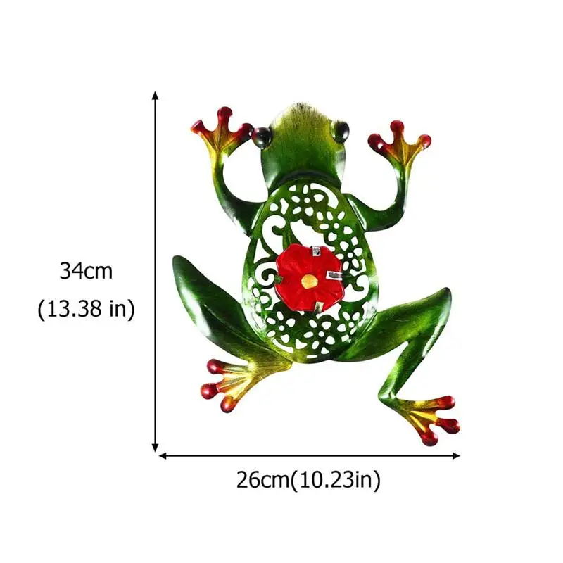 1 предмет металлический лягушки украшение сада Подвесной Настенный