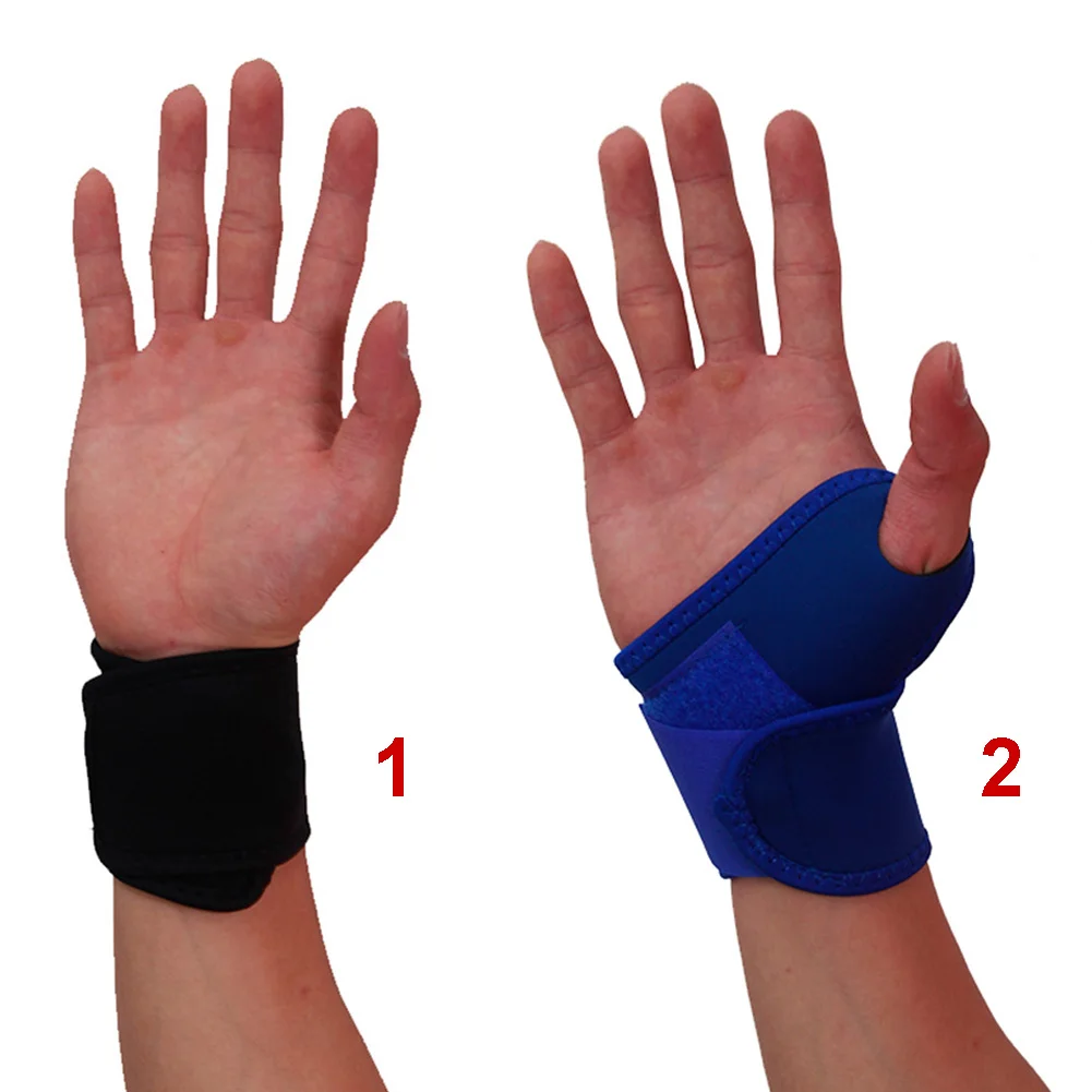 1 Pair Fitness Outdoor Athletic Comfortable Basketball Support Weightlifting Sport Breathable Soft Stabilizer Strap Wrist Brace | Спорт и
