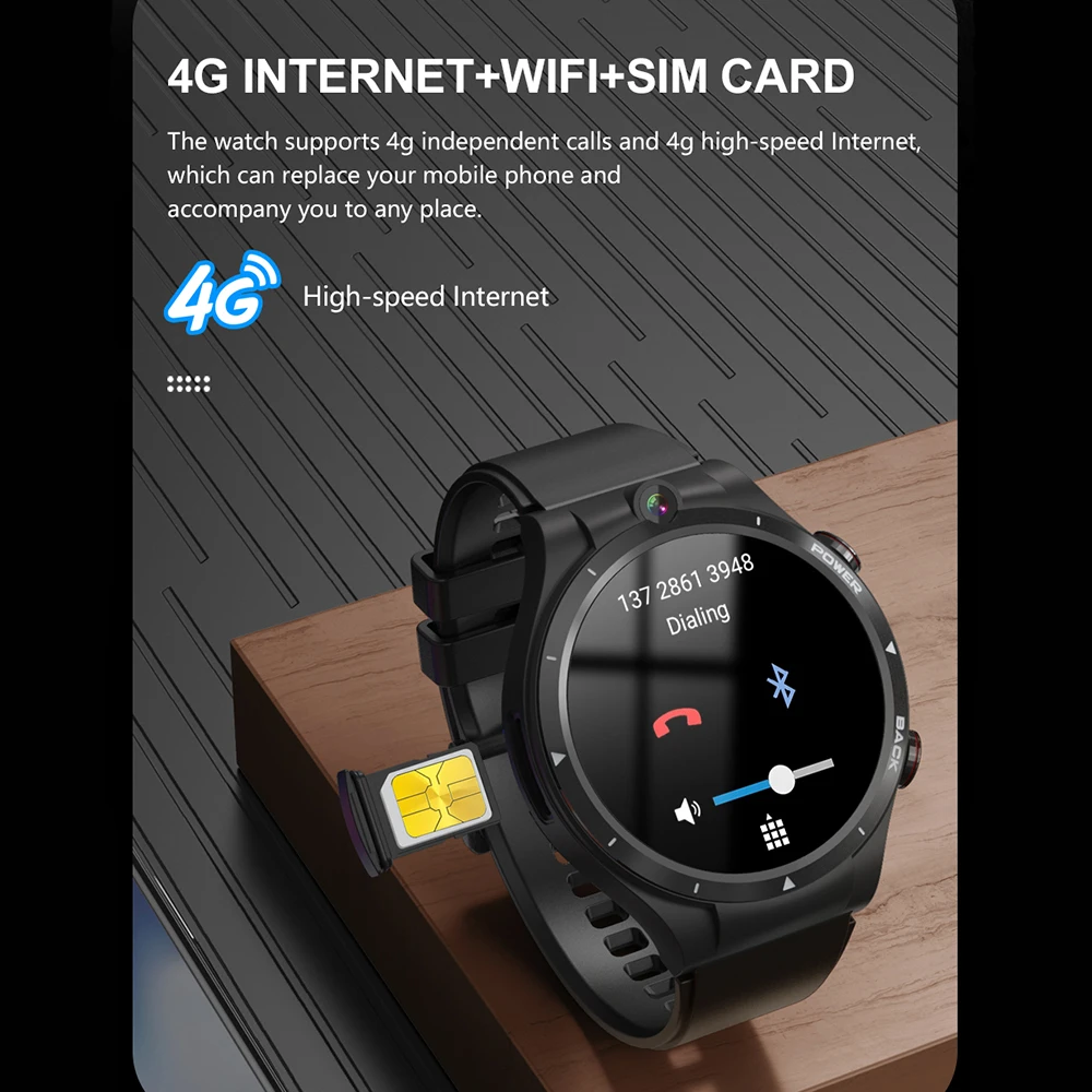 LEMFO LEM15 смарт часы мужские 4G GPS WIFI 128G ROM Dual Cameras Smartwatch 2021 900MAh Power Bank Helio P22 Chip Android 10.7 |