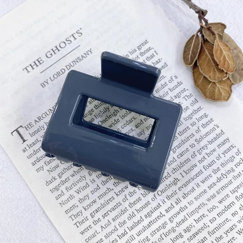 

Square Acetate Acrylic INS Korean Hair Clips Girls Hairpins Crab Claws Clamp Hair Accessories for Women 2020 Banana Grips Slid