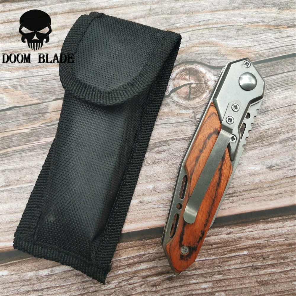 Быстрооткрывающиеся ножи с лезвием 5CR15MOV 200 мм складной нож тактический для
