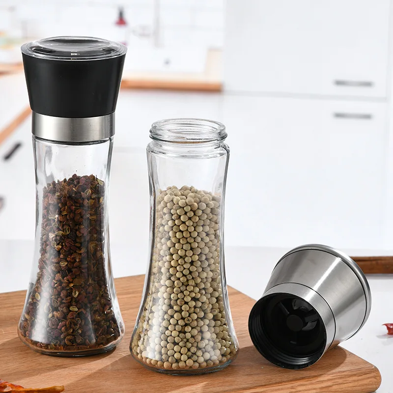 Мельница для перца из нержавеющей стали ручная мельница соли шейкеры специй