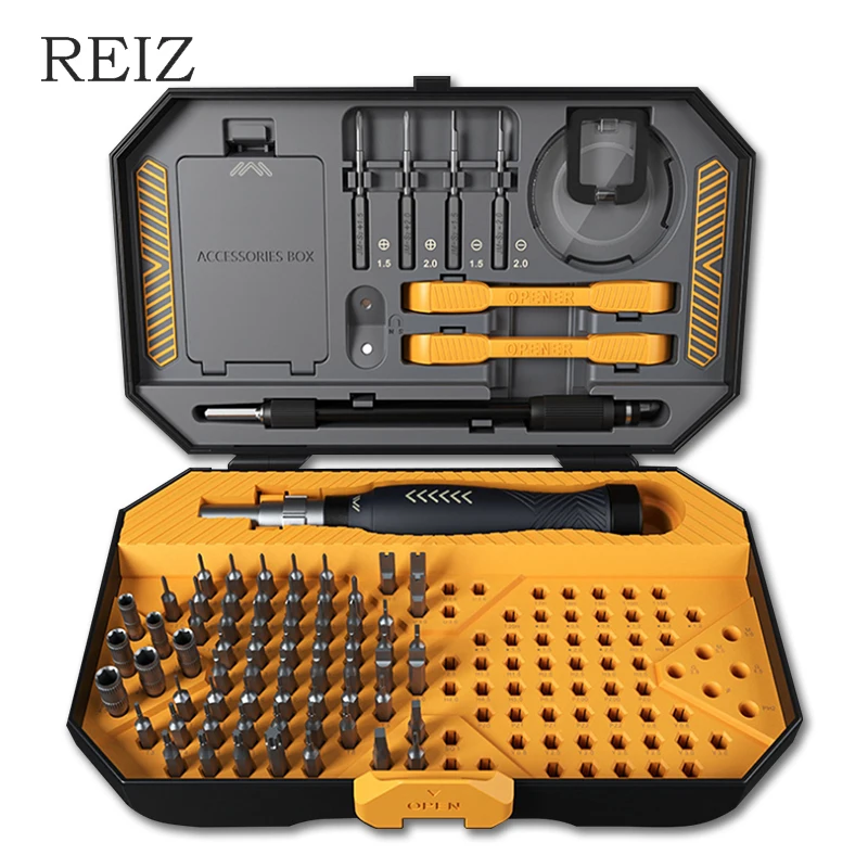 Набор прецизионных отверток REIZ 145 шт. набор с шестигранной головкой Torx Phillips