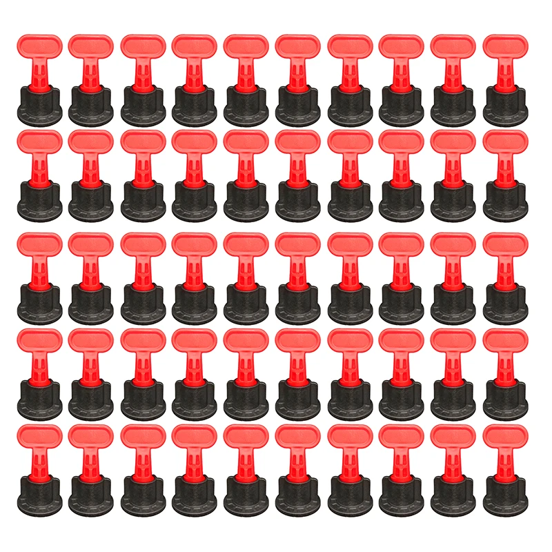 

50pcs/set Level Wedges Tile Spacers For Flooring Wall Tile Spacer Carrelage Tile Leveling System Leveler Locator Spacers Plier