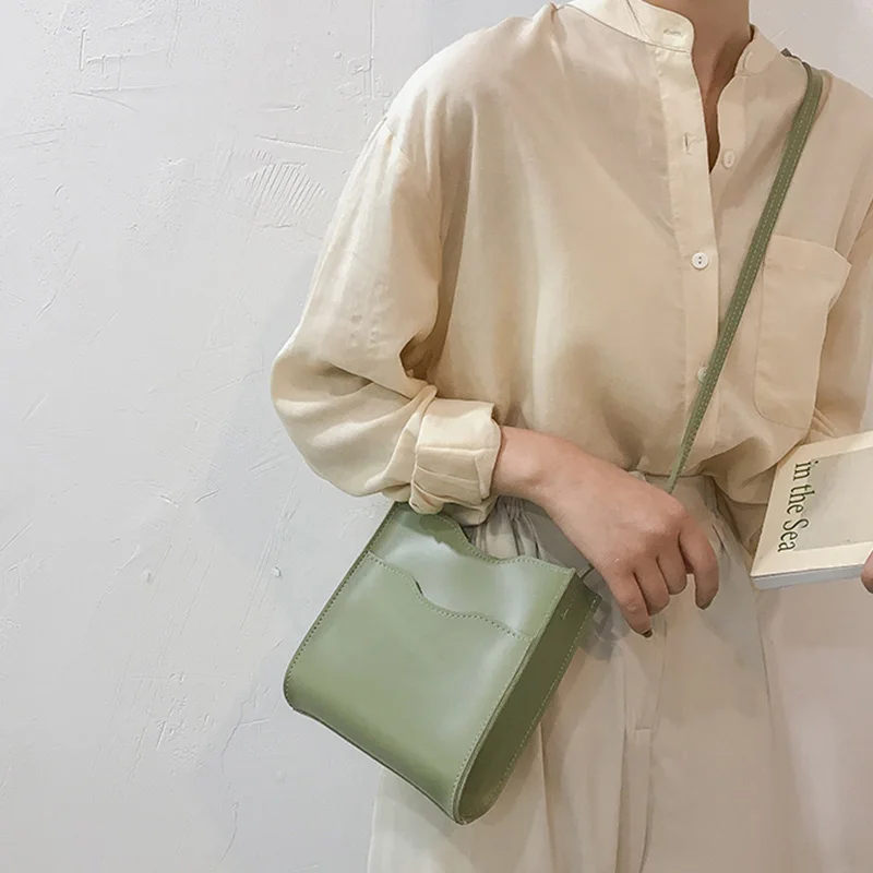 Женская сумка-кошелек для монет простая повседневная сумка через плечо