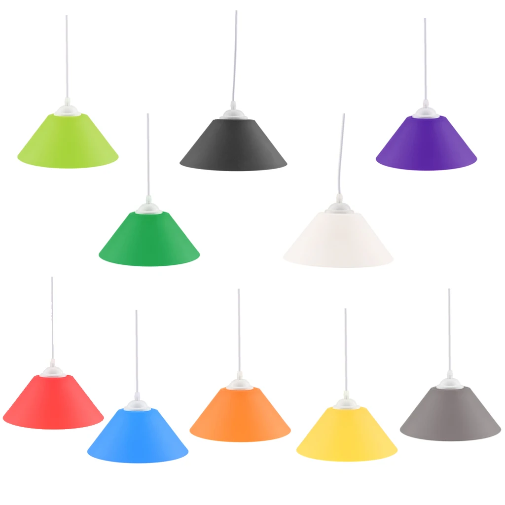 

1pcs Modern Cone Shaped Ceiling Pendant Light Lamp Shade Chandelier