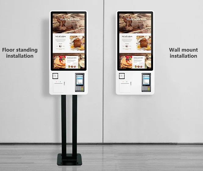 Koop Een-twee-dimensionale Code Scannen Apparaat Ingebouwde Camera En 4G Modual En Printer Self Service Bestellen Betaling Maken Kiosk