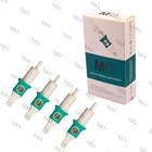 Картриджные тату-иглы RS Одноразовые стерилизованные безопасные тату-иглы для картриджных машинок Захваты 20 шт.лот