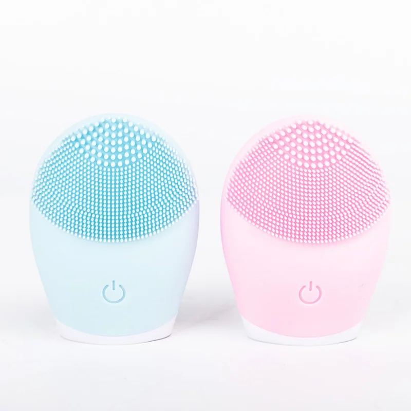 Силиконовая щетка для очищения лица электрическое очищающее средство кожи