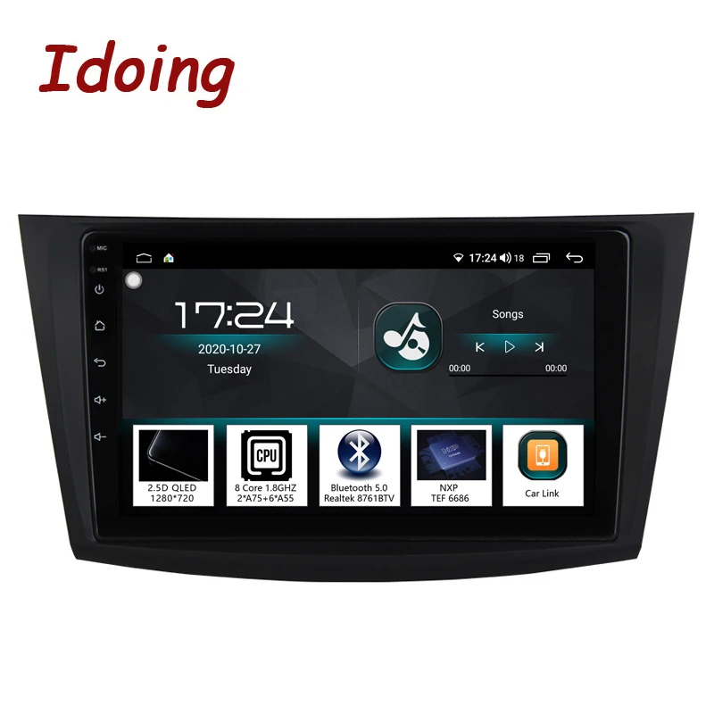 

Idoing 9"4G+64G Android Car Radio Video Multimedia GPS Player For Mazda 3 2013-2016 GPS Navigation Audio Head Unit Plug And Play