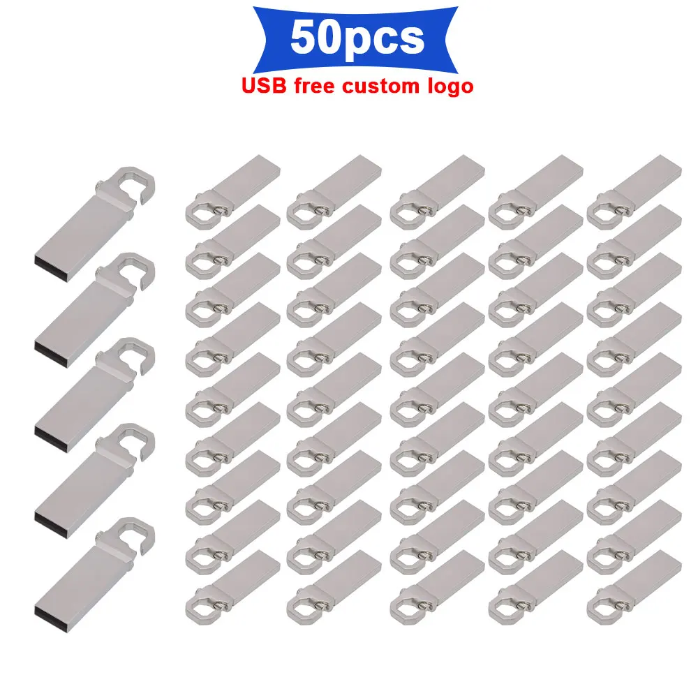 

Флеш-накопитель USB 128/64/2,0 ГБ, металлический, 4/8/16/32 ГБ