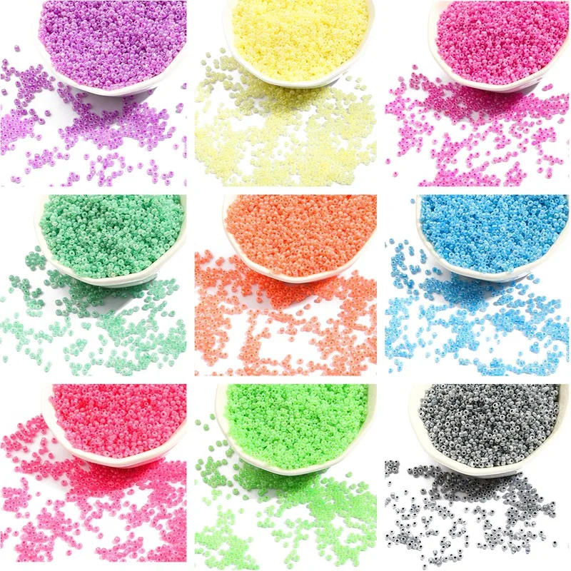 

1000 Pcs 2mm Cream Rice Beads Accessories DIY Beads for Handmade Jewelry Bracelet Earrings Jewelry Material