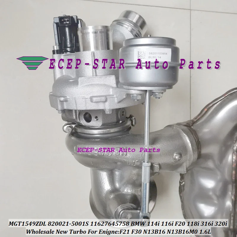 Турбо 820021 820021-0001 820021-0004 11627643719 11657606645ai04 7606645ai05 809200 809200-0004 для BMW 1 3 3D F30 N13B16 1.6L