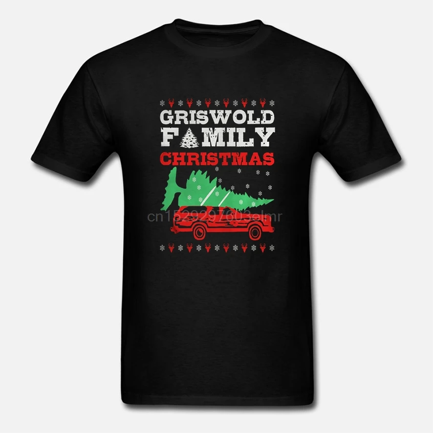 

Men tshirt Griswold Family Christmas Xmas cool Printed T-Shirt tees top