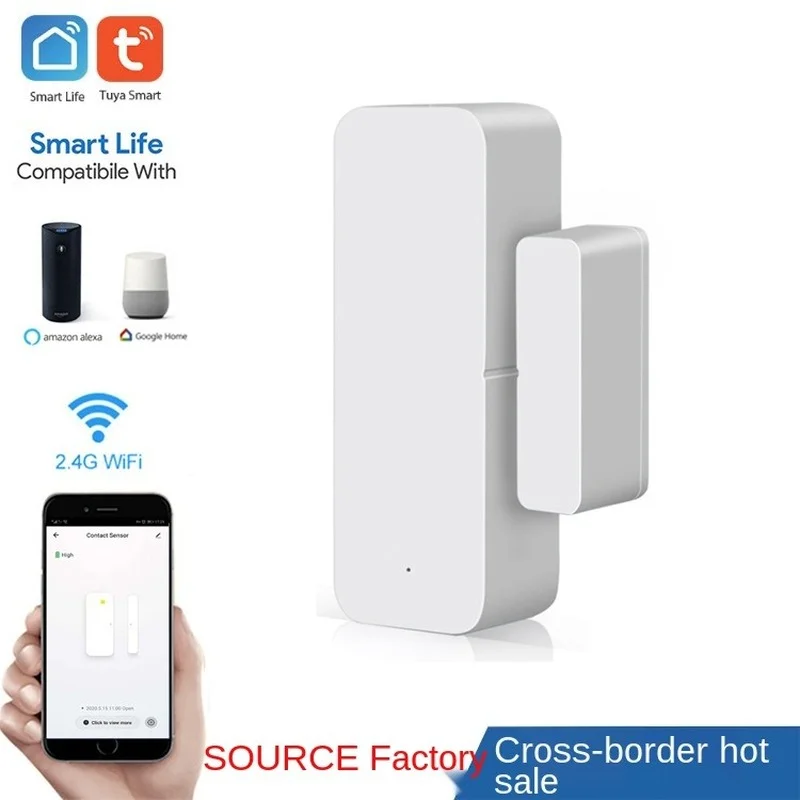 

Tuya Tuya Door Sensor Smart Home Tuya Wifi Door Sensor Door and Window Alarm Wifi Automatic Switch Door Sensor