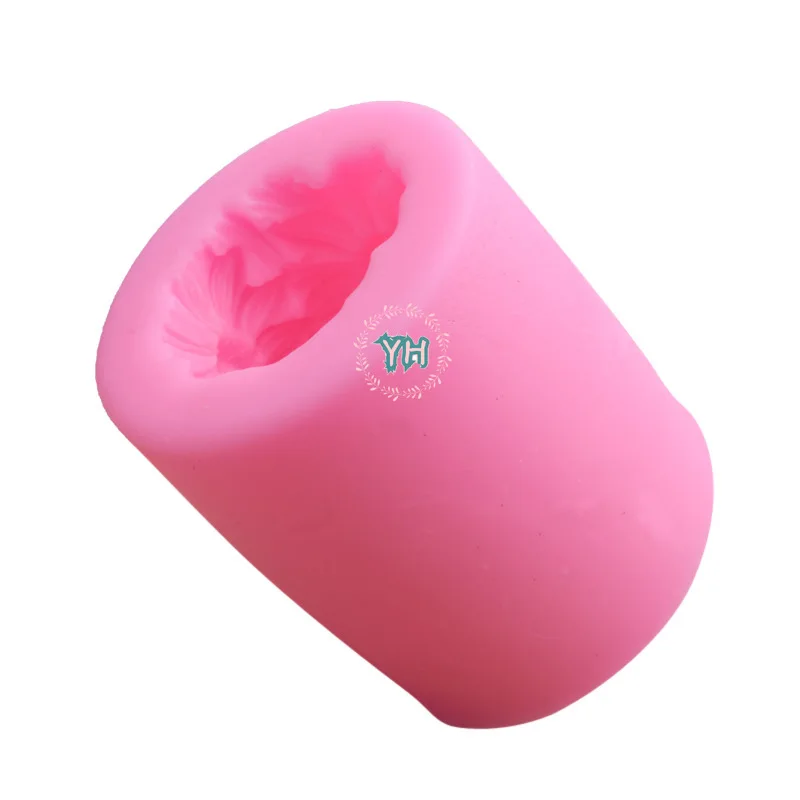 Силиконовые 3d формы свечи цветок воск прессформы ручной работы DIY для