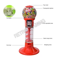 high quality coin operated slot machine arcade candy vendor big capsule chewing gum vending machine bulk penny in the slot