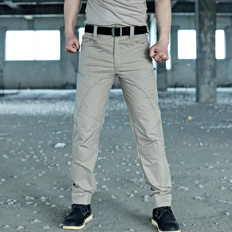 

2020 Tactical Pants Military Cargo Pants Men Knee Pad SWAT Army Airsoft Solid color Clothes Hunter Field Combat Woodland Trouser