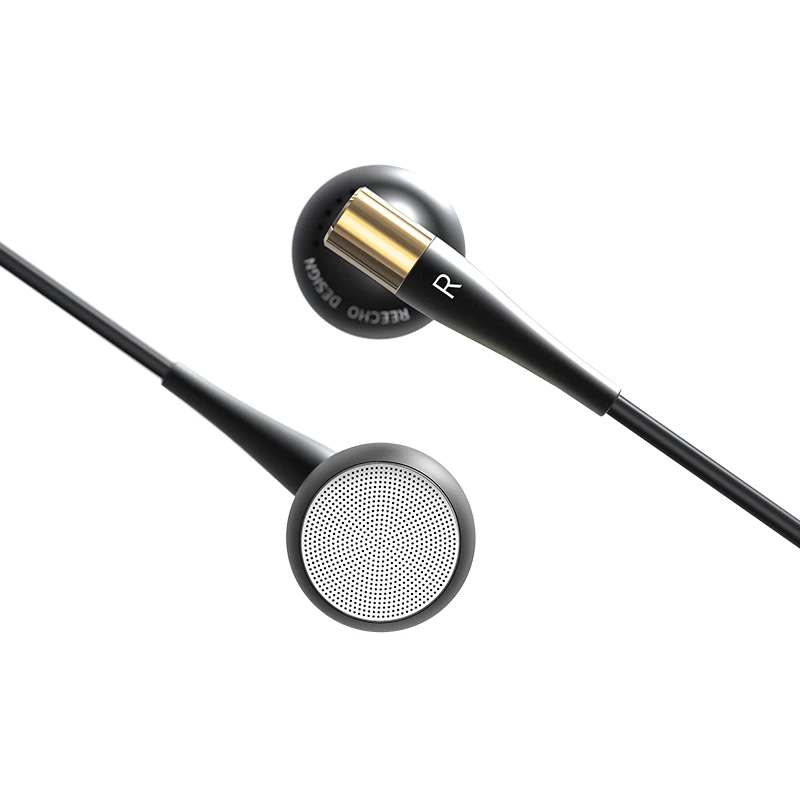REECHO RC ONE Earbud 14 мм Динамический драйвер гарнитура HIFI металлические басы Наушники