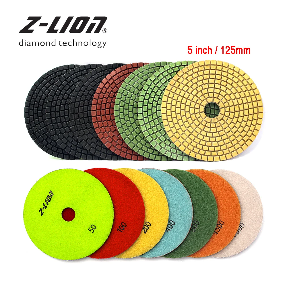 Алмазная полировальная прокладка для мрамора гранита стекла толщина 2 5 мм 3 шт.