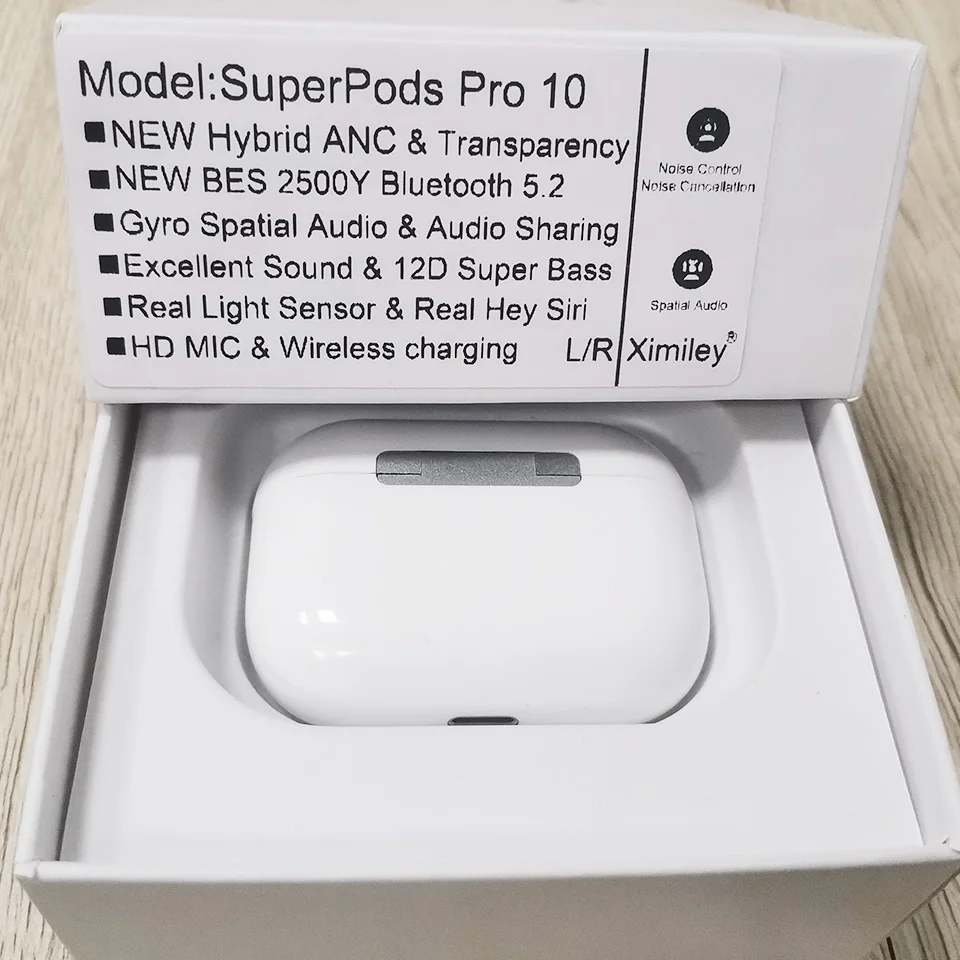 TWS наушники SuperPods Pro 10/8 с поддержкой Bluetooth 5 2 и системой ШПД|Наушники гарнитуры| |