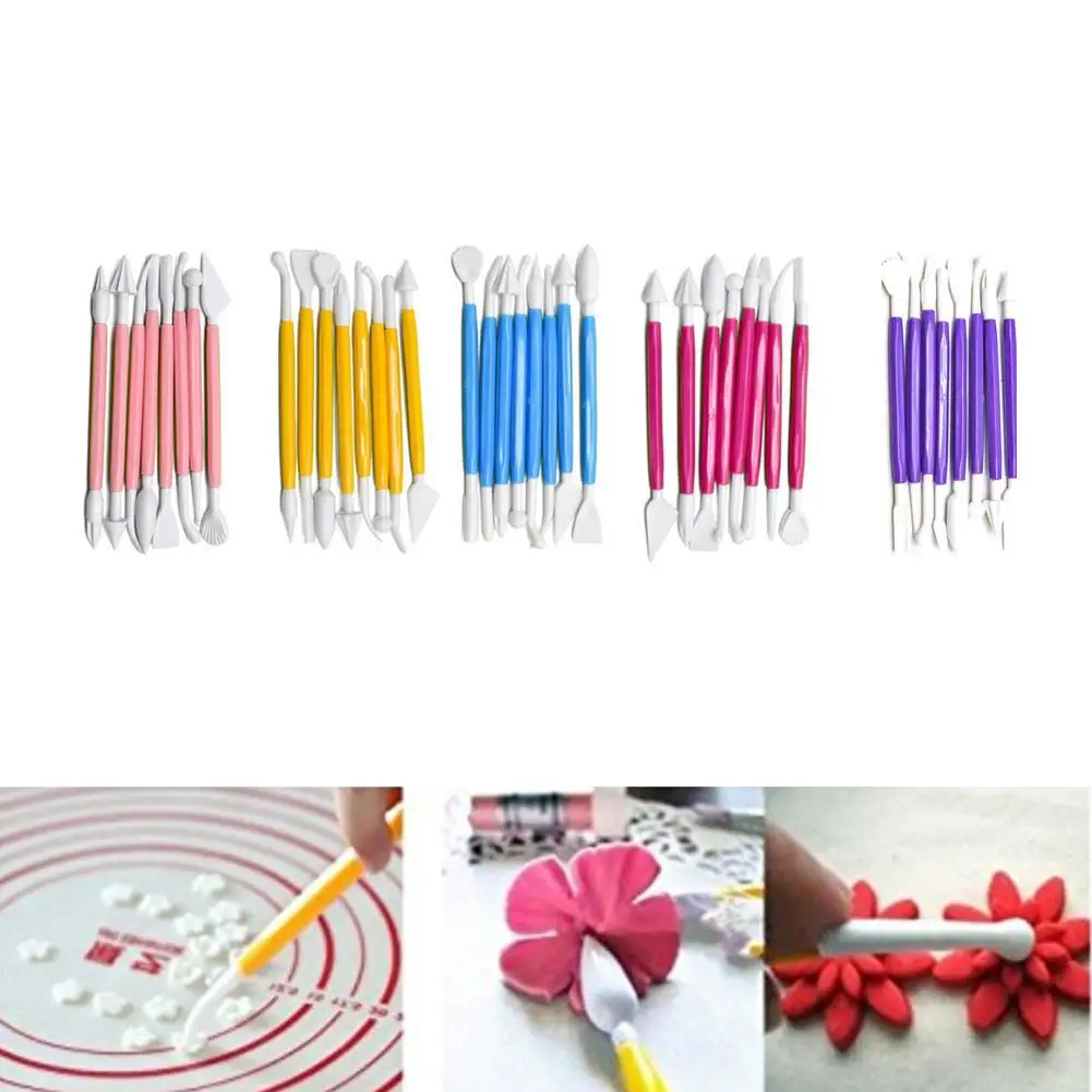 

8Pcs/Set Cake Carving Pen Set Fondant Carving Knife Making Cutting Tools Home Kitchen Baking Carving Tools
