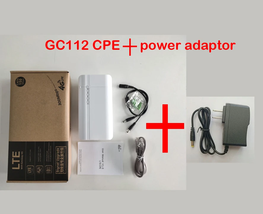 GC112 4G SIM карта водонепроницаемый уличный CAT4 LTE Wi Fi роутер для IP камеры внешнее