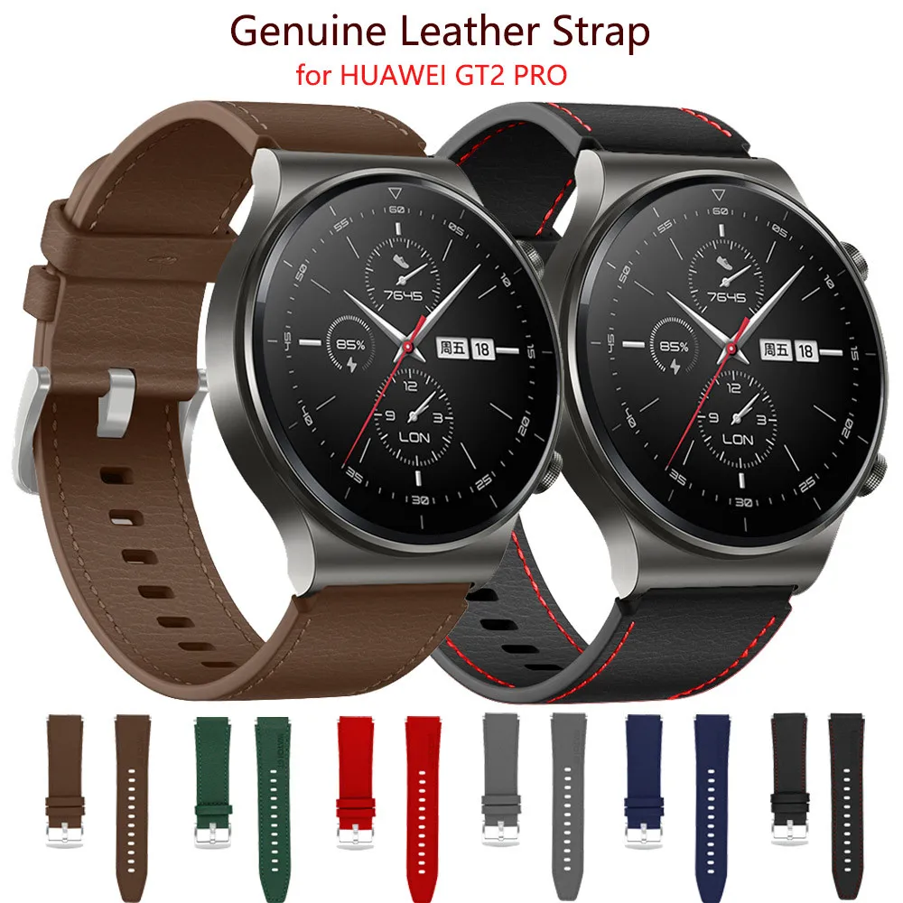 

Ремешок из натуральной кожи для смарт-часов HUAWEI Watch GT2 pro