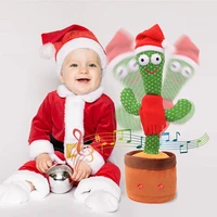 cactus toy 120 songs singing dancing bright recording repeat cactus interactive toy electronic stuffed toy christmas gift