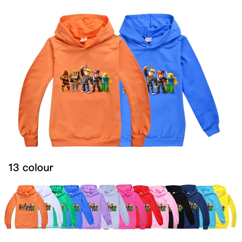 

Robloxing Neutral Kid Hoodies Hoody Shirts Autumn Sprig Long Sleeve Sweater Tops Boy tshirts Clothes