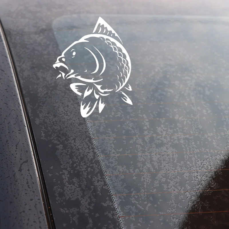 

12.3*15.2CM Marine Animal Fish Funny Car Sticker Fashion Car Styling Decoration Accessories