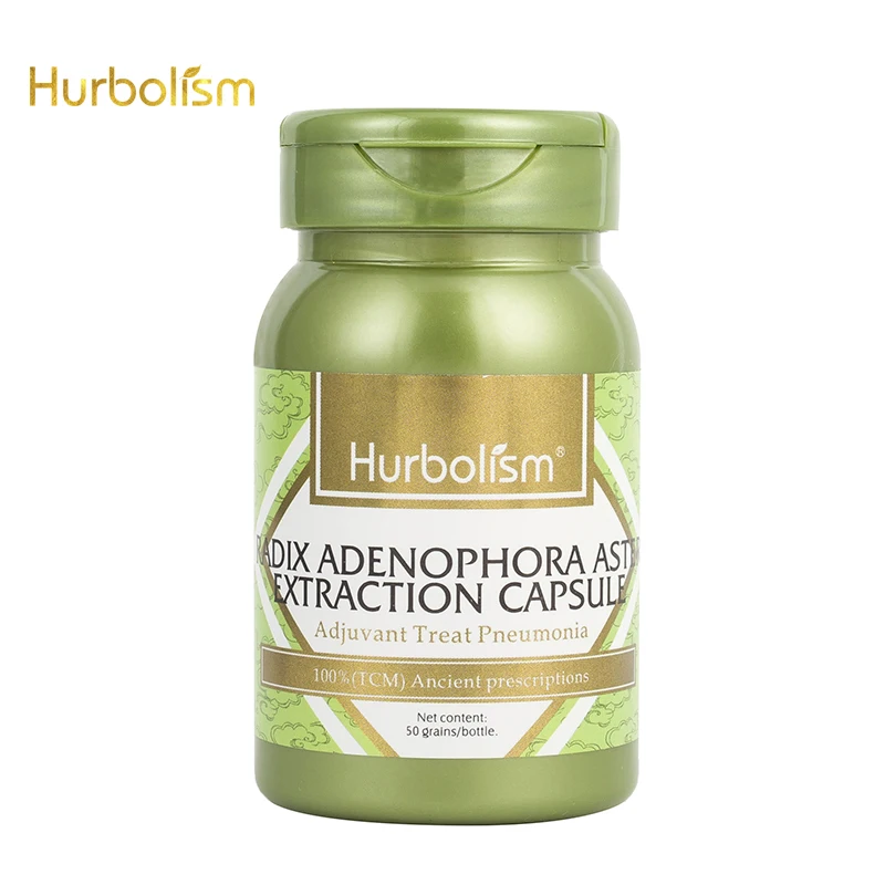 

Hurbolism Radix Adenophora Aster Extraction Capsule, Adjuvant Treat Pneumonia, Plants Extract, No side effect, 50pcs