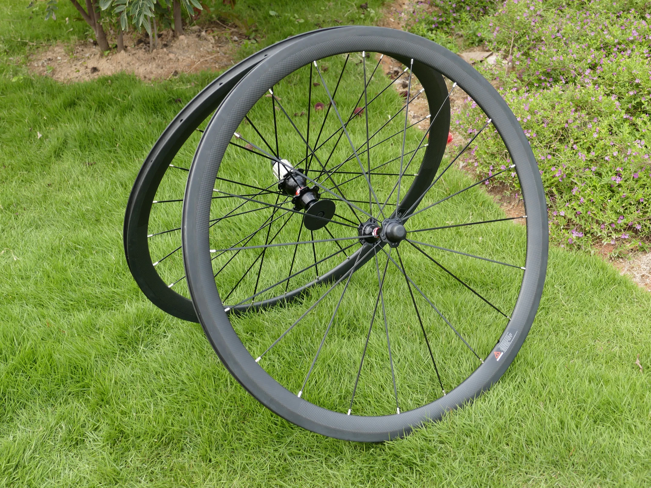 

FLX-WS-CW3 Full Carbon 700C Road Bike Clincher Wheelset Depth 38mm Toray Carbon Wheel Rim Basalt Brake Side Width 23mm