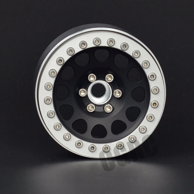 4 шт. 2,2 дюйма металлический обод колеса Beadlock для 1/10 RC Гусеничный автомобиль TRX4 Defender Bronco RC4WD D90 Axial Scx10 90046 CCO1 TF2