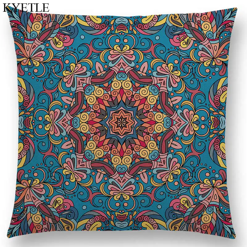 Boho Пейсли Мандала декоративный узор цветочные растения в национальном стиле