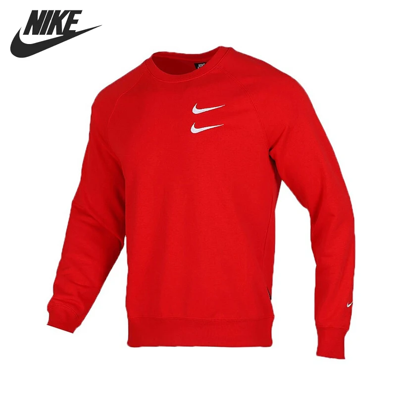 Оригинальное новое поступление мужской пуловер NIKE AS M NSW SWOOSH CRW FT спортивная