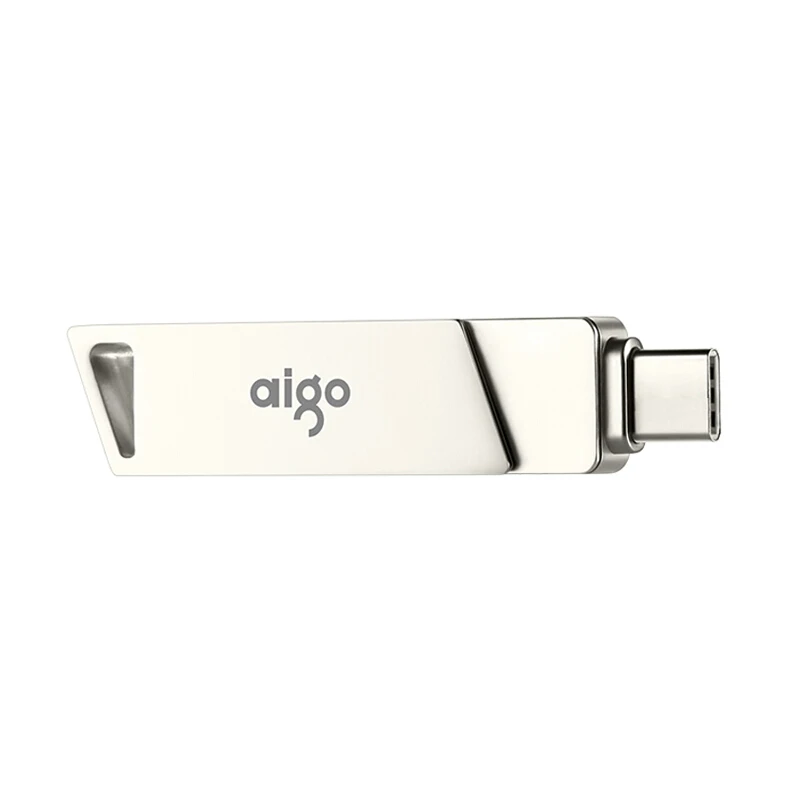 Высокоскоростной флеш-накопитель Aigo usb 3 0 для Android вращающийся на 360 ° Тип C флешка