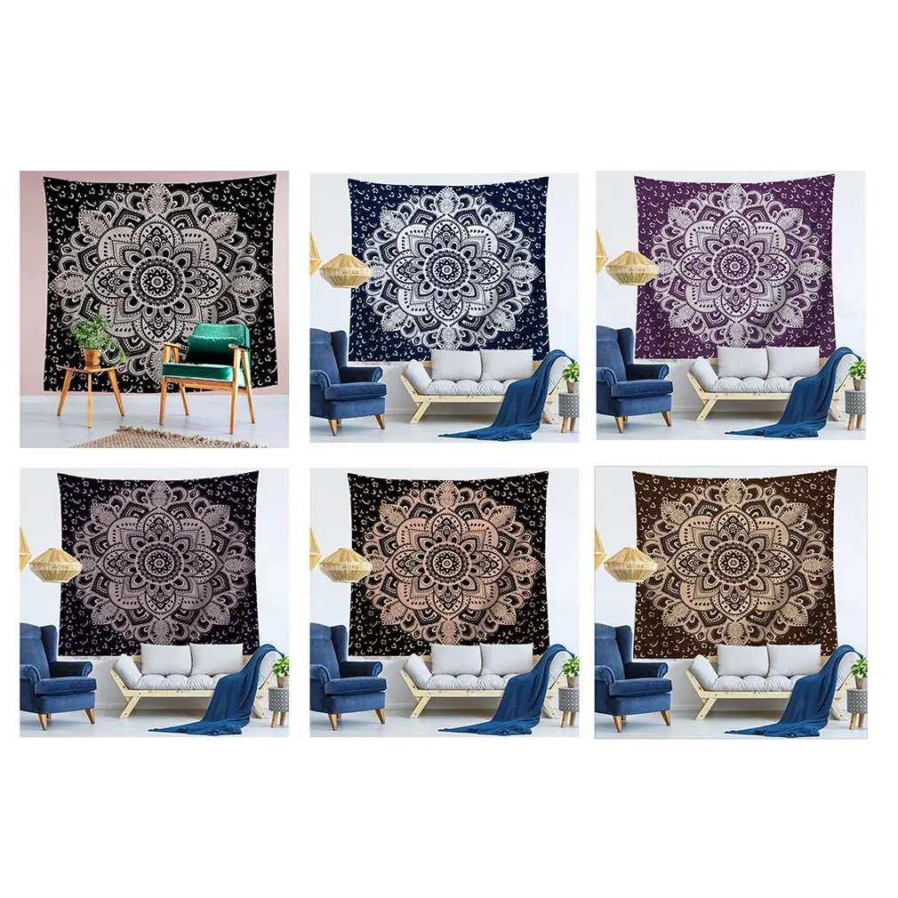 Mandala Pattern Fashion Tapestry Hanging Wall Home Decor Picnic Blanket Beach Towel Bed Curtains | Дом и сад