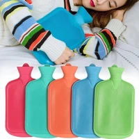 1pcs 2000ml portable hot water bottle color thick water hot accessory water random bags hot bottle rubber color house