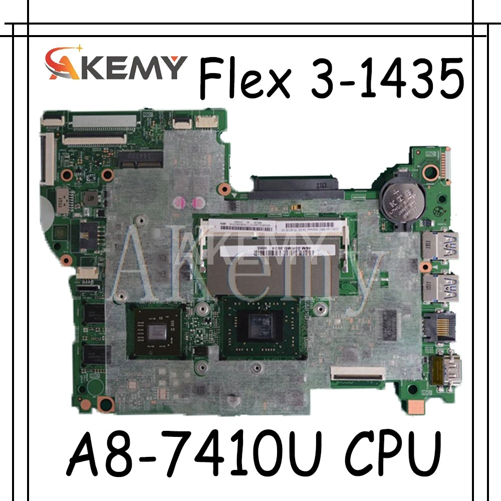 SAMXINNO For Lenovo Flex 3-1435 Laotop Mainboard Flex3-1435 Motherboard 448.03N04.0011 w/ R5 2GB GPU A8-7410U CPU | Компьютеры и офис